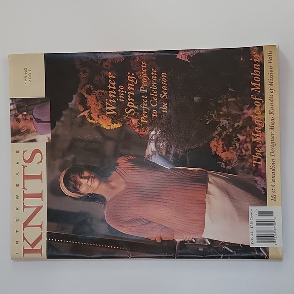 Interweave Knits Magazine Spring 2001 Perfect Projects To Celebrate The Season - Picture 10 of 12